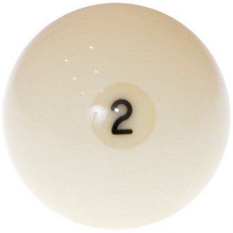 Шар 68 мм «Aramith Premier» № 2 70.048.68.0-2