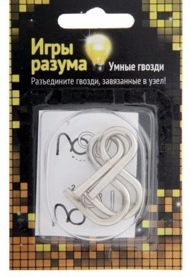 Головоломка Игры разума Умные гвозди №11 544459