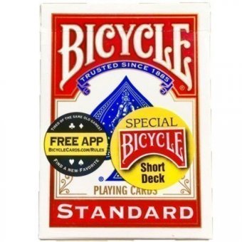 Карты Bicycle Standard Short Red 1016766