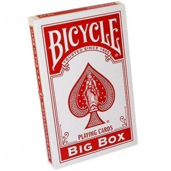 Карты Bicycle Big Box Red 1028526