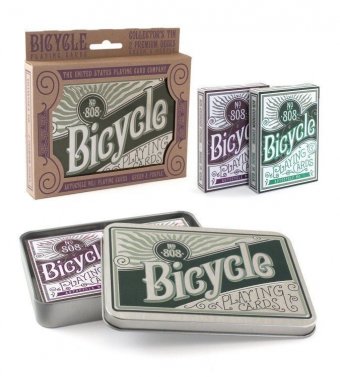 Карты Bicycle Retro Tin 1036727