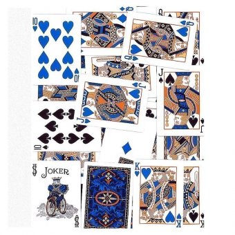 Bicycle Dragon Blue 1023826B