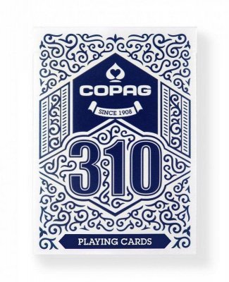 Карты Copag 310, синяя рубашка CPG-310-blue