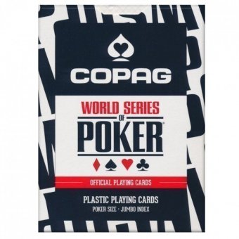 Карты Copag WSOP (Best Seller) , синяя рубашка CPG-WSOP-blue