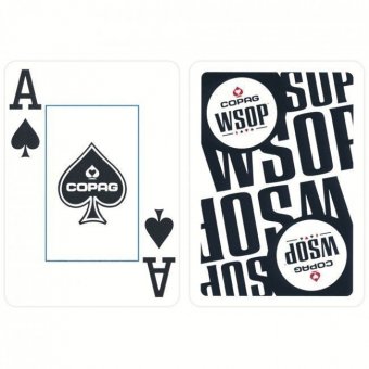 Карты Copag WSOP (Best Seller) , синяя рубашка CPG-WSOP-blue