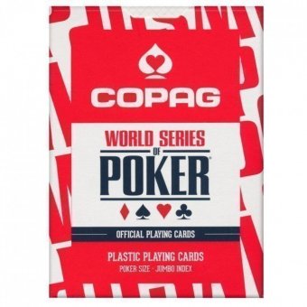 Карты Copag WSOP (Best Seller) , красная рубашка CPG-WSOP-red