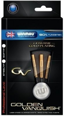 Дротики Winmau Golden Vanquish steeltip 22gr (профессиональный уровень) darts177