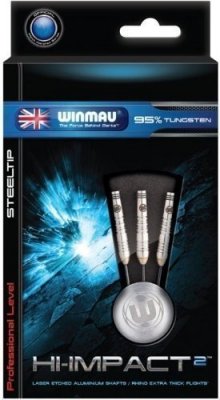 Дротики Winmau Hi-Impact-2 steeltip 25gr (профессиональный уровень) darts182