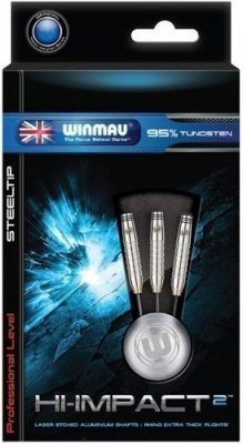 Дротики Winmau Hi-Impact-2 steeltip 24gr (профессиональный уровень) darts183