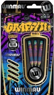 Дротики Winmau Graffiti steeltip 24gr (профессиональный уровень) darts184