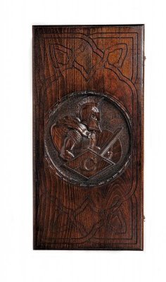 Нарды резные Гладиатор 2, Mkhitaryan DM007