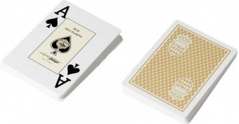 Карты для покера Fouriner Club Monaco 100% пластик, Испания, хаки four4