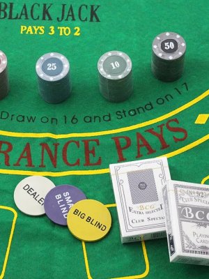 Набор для покера Luxury Gift на 200 фишек с номиналом