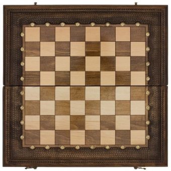 Шахматы + Нарды 50 прямые с бронзой, Ohanyan ho31204