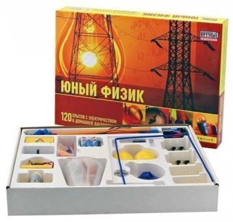 Научные развлечения. Юный физик. 120 опытов HP00001