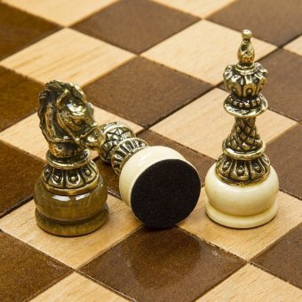 Шахматы резные Королевские 40, Haleyan kh138-4