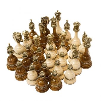 Шахматные фигуры Королевские большие 804, Haleyan kh804