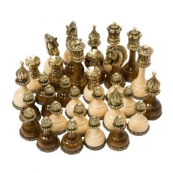 Шахматные фигуры Королевские большие 804, Haleyan kh804
