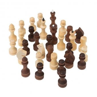 Шахматные фигуры обиходные парафинированные (Орлов) P-6