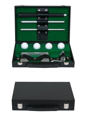Премиум-набор для гольфа в кожаном кейсе rp44020