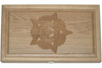 Нарды из массива черного дуба Победа RTN-38ls