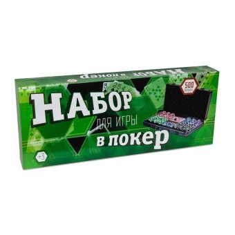 Набор для покера Russian Poker на 500 фишек RusP500