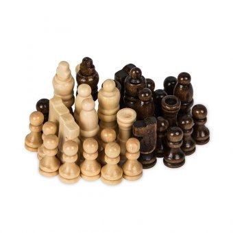 Комплект фигур для шахмат, диаметр 15 мм, король 50 мм sh15