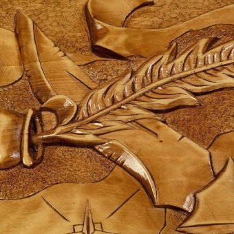 Нарды резные ручной работы Парусник slparusnik