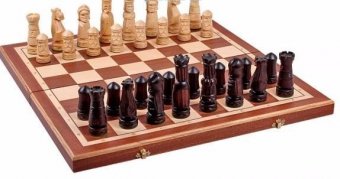 Шахматы Большой Замок средние u106C