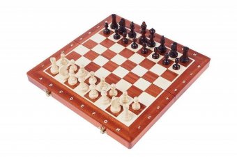 Шахматы Магнитные 35, маркетри u140F