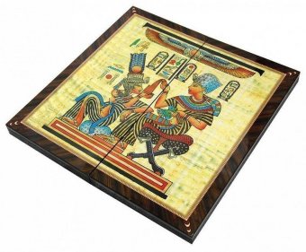 Нарды Фараон и Клеопатра (Турция, дерево, 50х25х8см) u8013