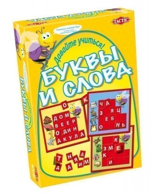 Настольная игра Буквы и слова Tactic Ч57474