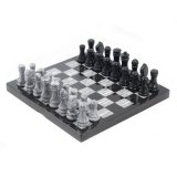 Шахматы мрамор, змеевик 6727