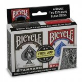 Карты Bicycle Rider Standard Index 4-pack 1014176