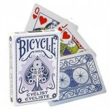 Карты Bicycle Cyclist, синяя рубашка 1034433-blue
