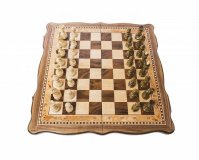 Шахматы Турнирные-3 инкрустация 40, AZ108, Zeynalyan az108