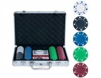 Набор для покера на 200 фишек без номинала bez200