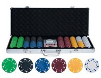 Набор для покера на 500 фишек без номинала bez500