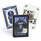 Карты Bicycle Pro, синяя рубашка bikeprblue