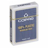 Карты Copag 4 Colour (Red, Blue) синяя рубашка CPG-18-blue