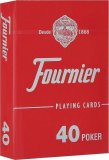 Карты Fournier No 40 (2 Standard Index), красная рубашка F21645-red