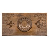Настольные резные нарды ручной работы Luxury Gift из дерева "Цветок"