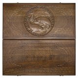 Нарды резные Зодиак Рыбы, Ustyan GU059
