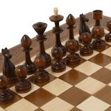 Шахматы + Нарды резные 40, Haleyan kh112