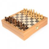 Мини-шахматы деревянные 22х22 см RTC-3127n
